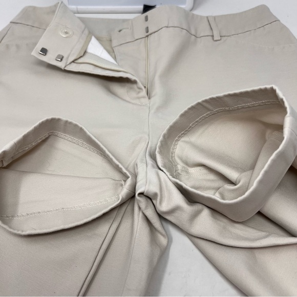 Chicos So Slimming Women’s Beige Cropped Pants Size 16 Cotton Spandex Blend - Picture 8 of 15
